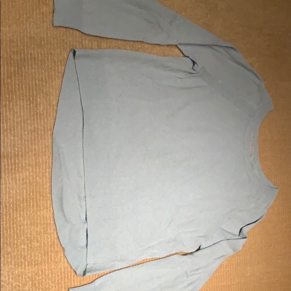 Baby blue”touch of cashmere”BananaRepublic sweater